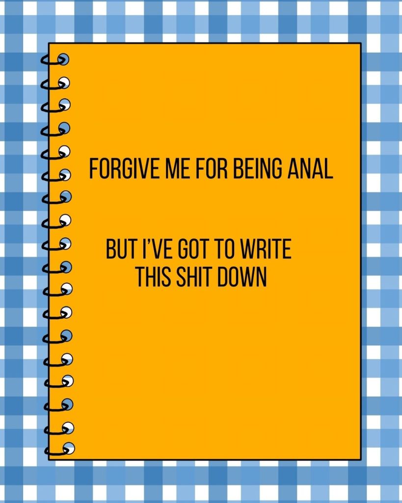 A Journal with a title about anal cancer.
